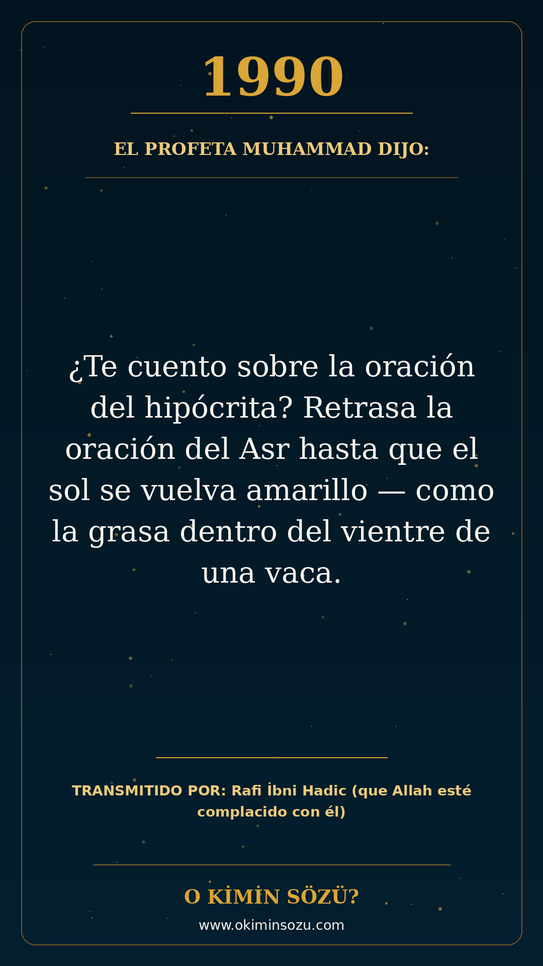 hadis 1990 es