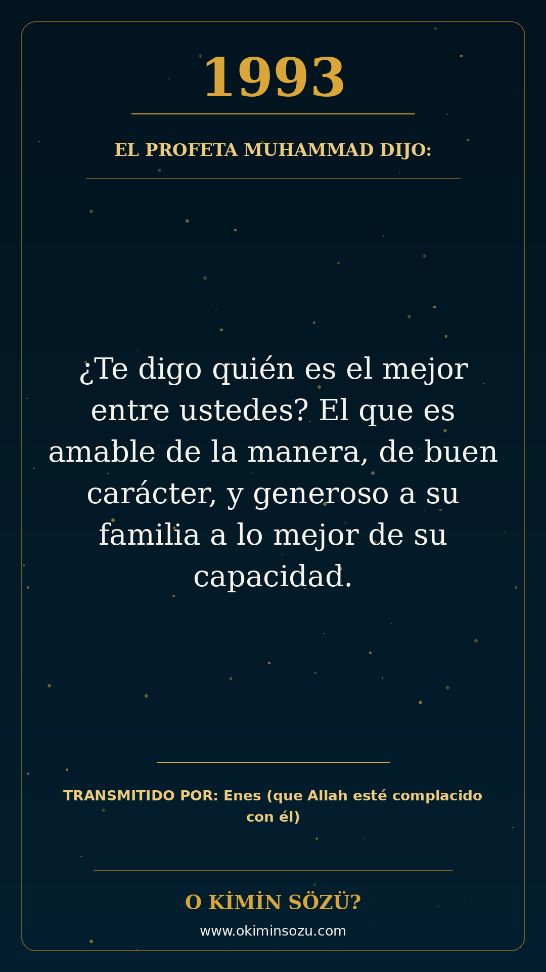 hadis 1993 es