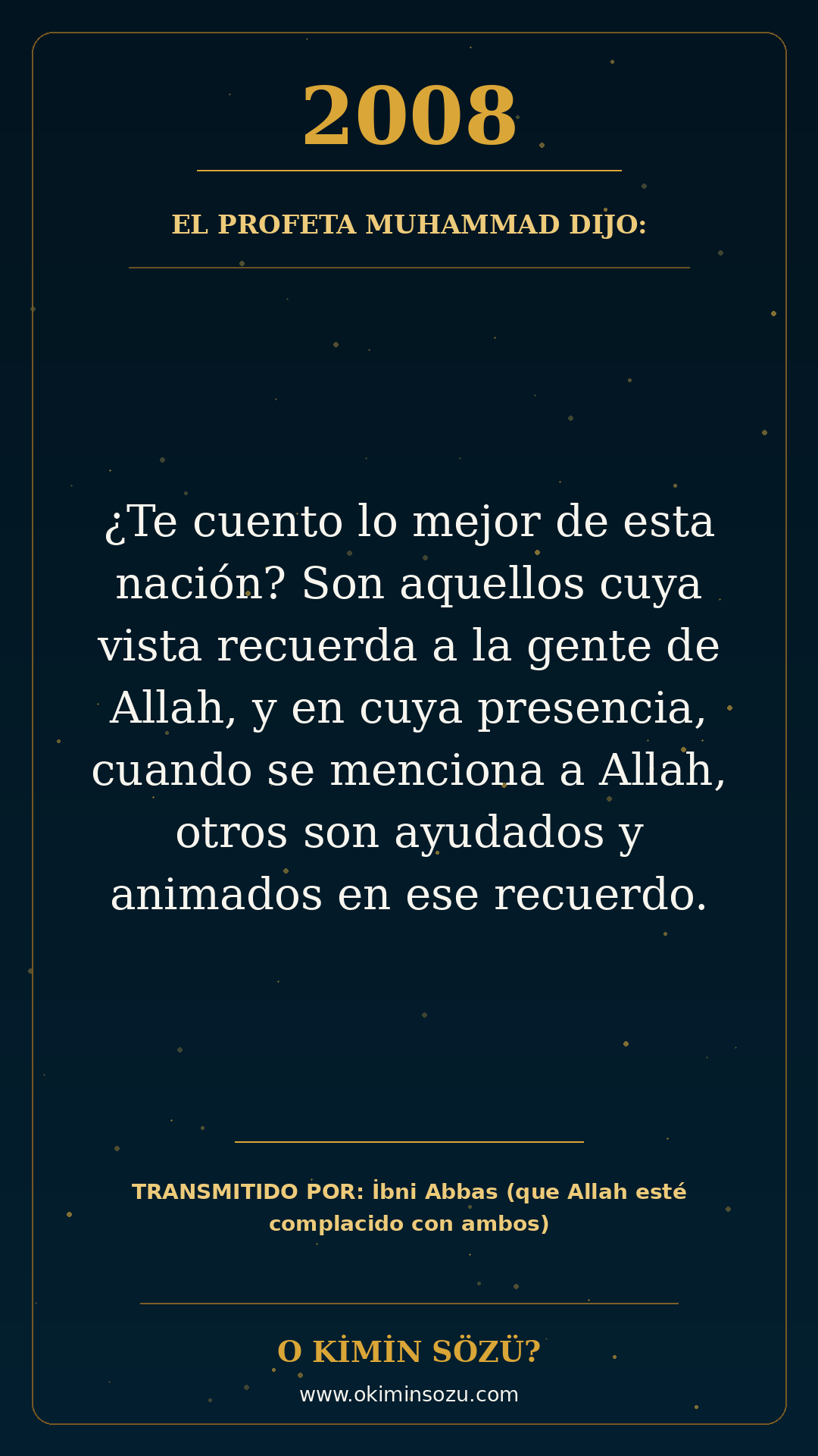 hadis 2008 es