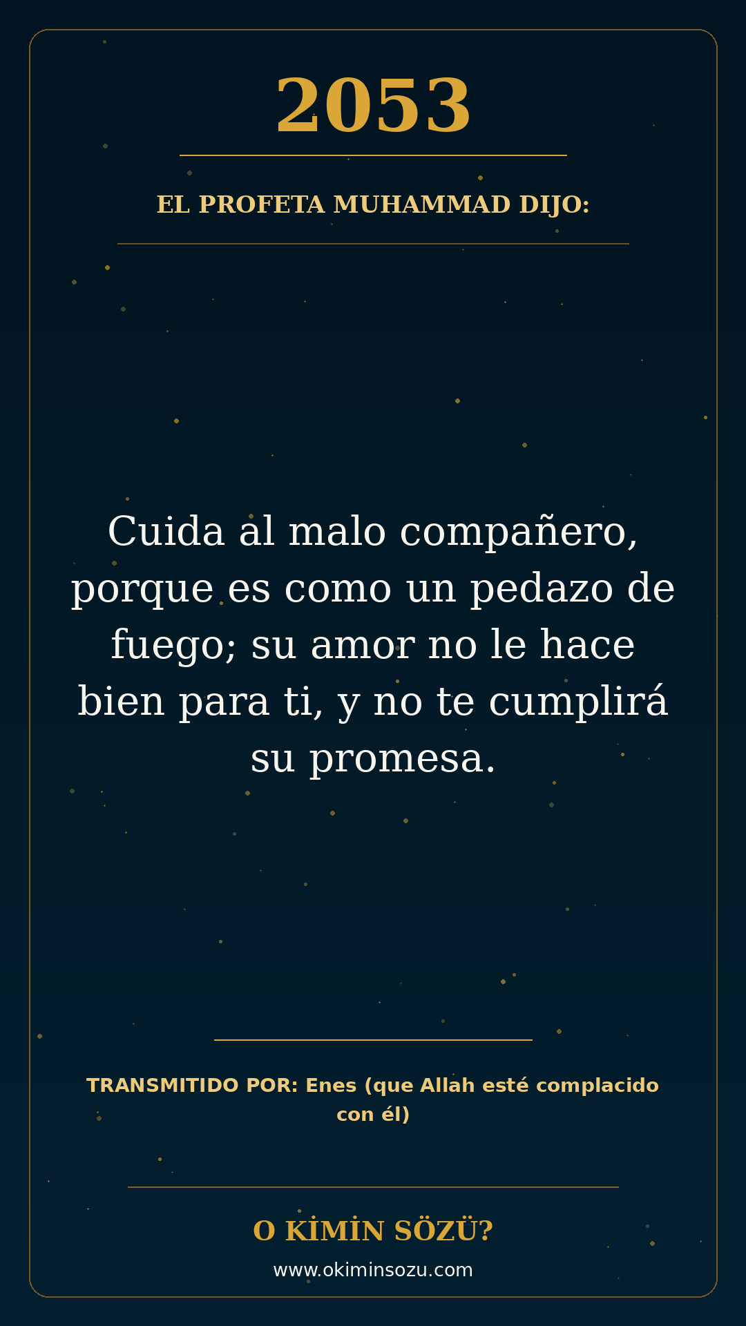 hadis 2053 es