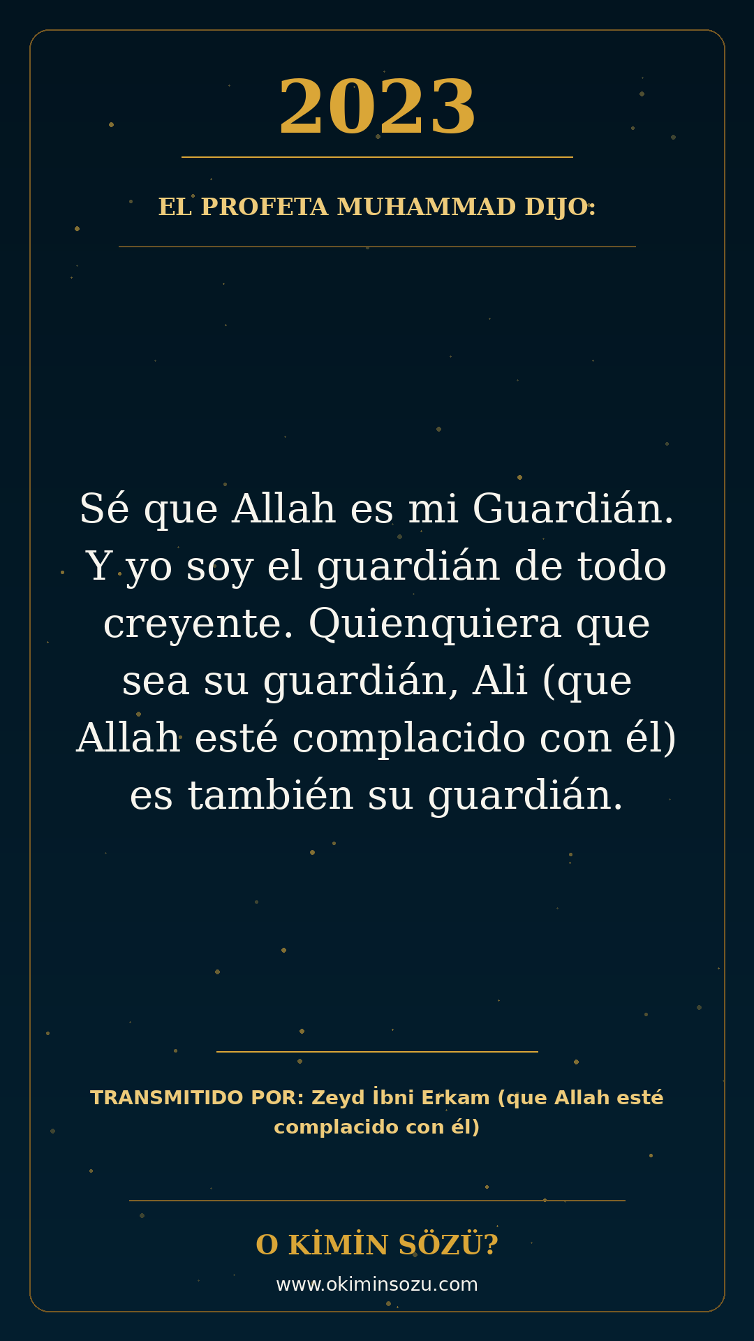 hadis 2023 es