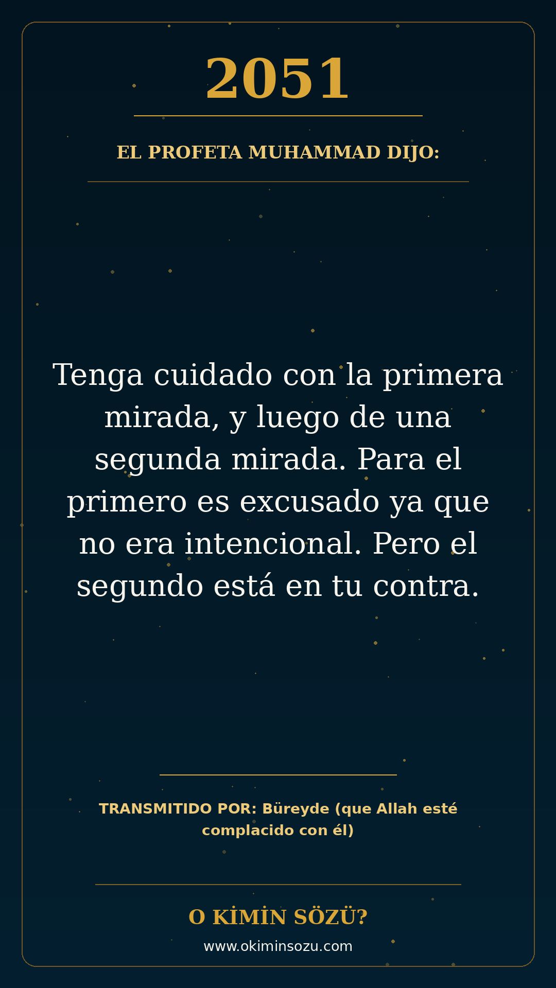 hadis 2051 es