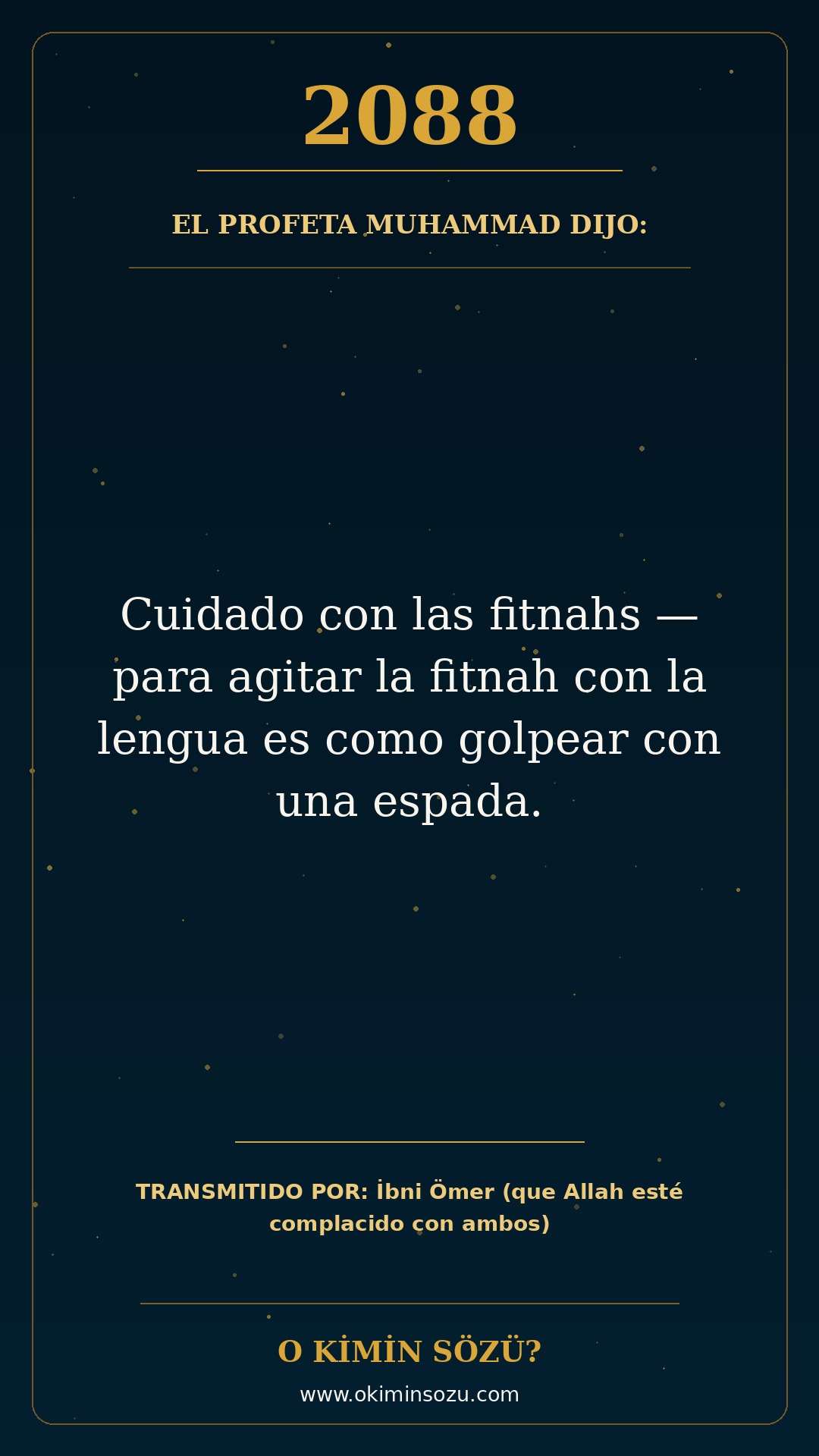 hadis 2088 es
