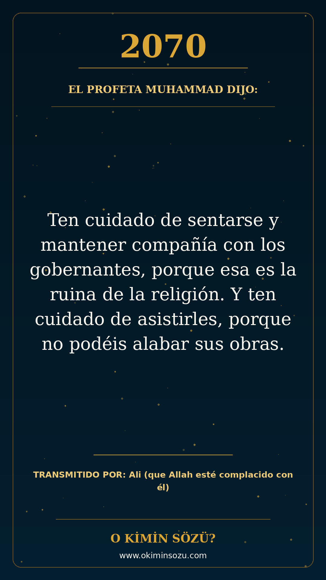 hadis 2070 es