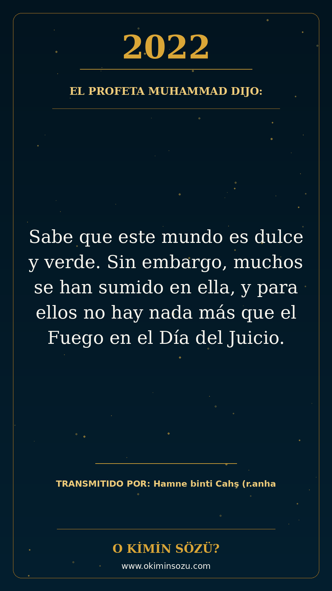 hadis 2022 es