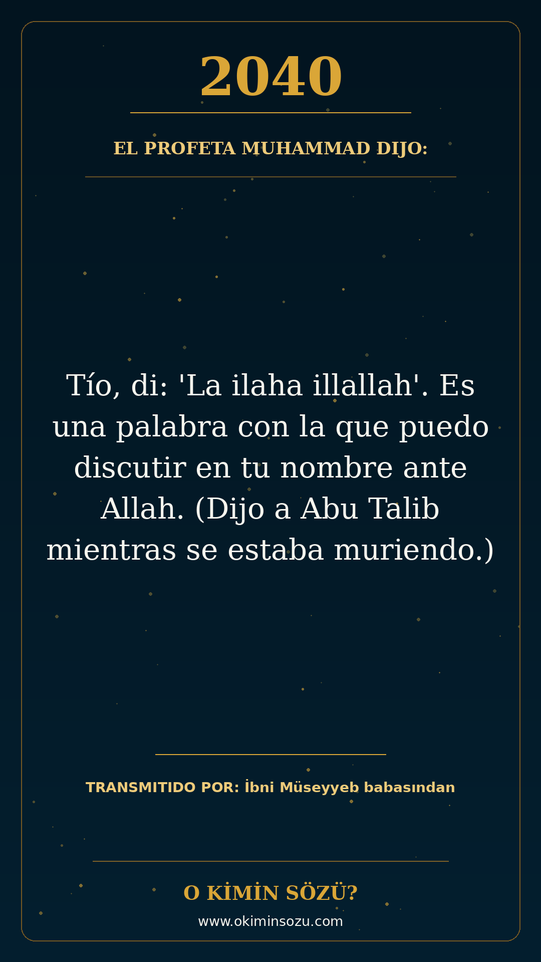 hadis 2040 es