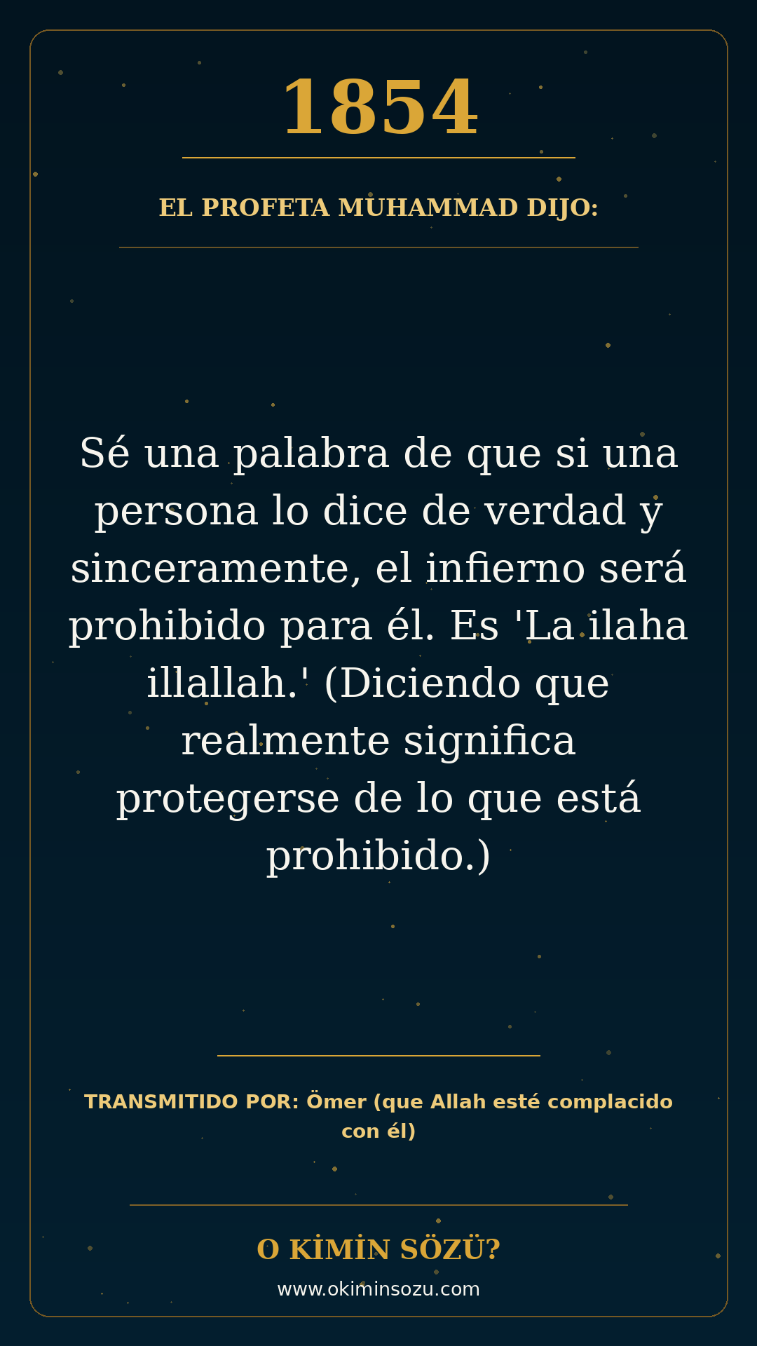 hadis 1854 es
