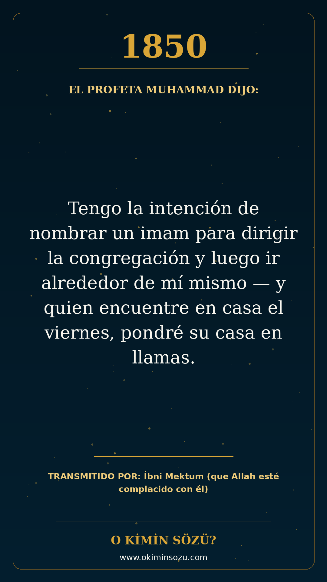 hadis 1850 es