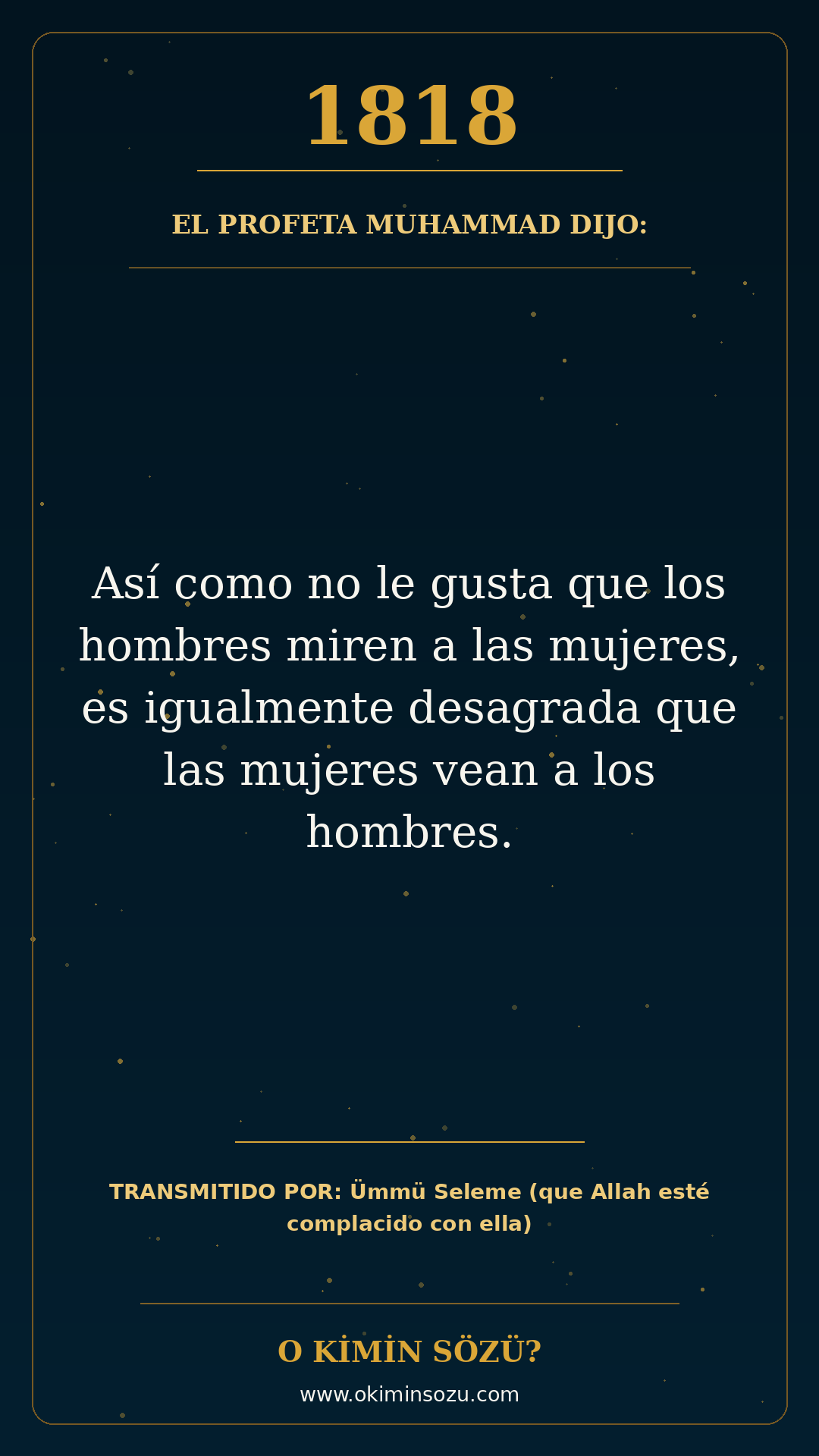 hadis 1818 es