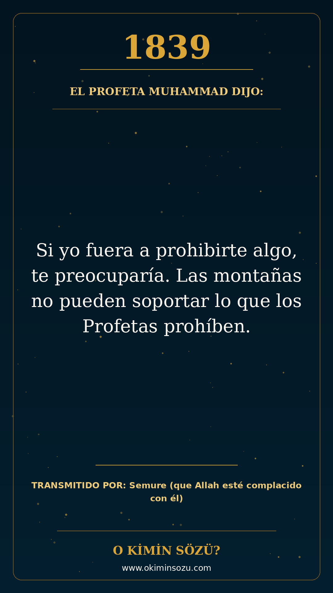 hadis 1839 es