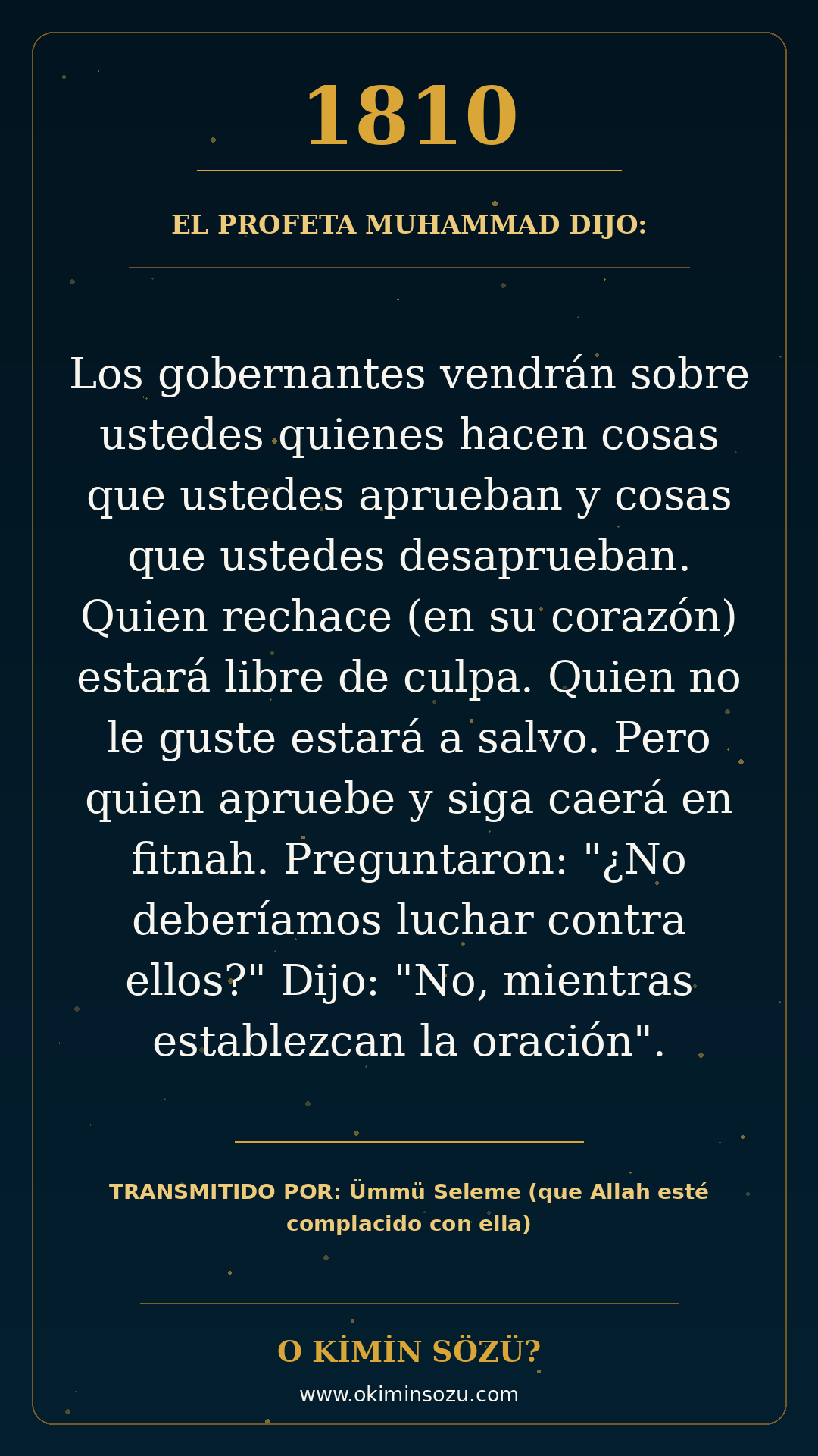 hadis 1810 es