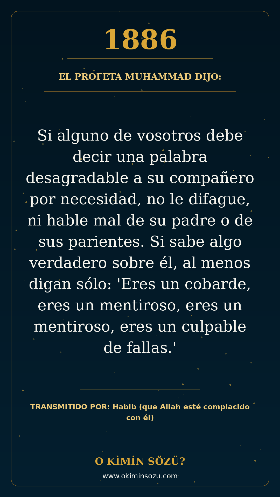 hadis 1886 es