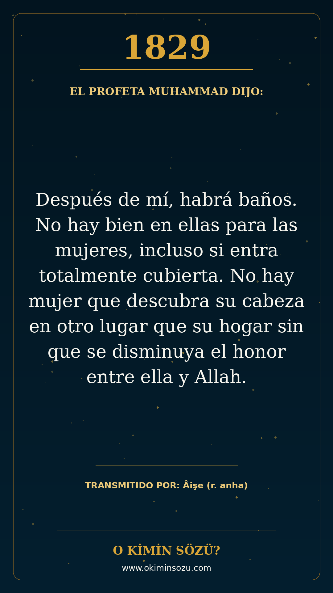 hadis 1829 es