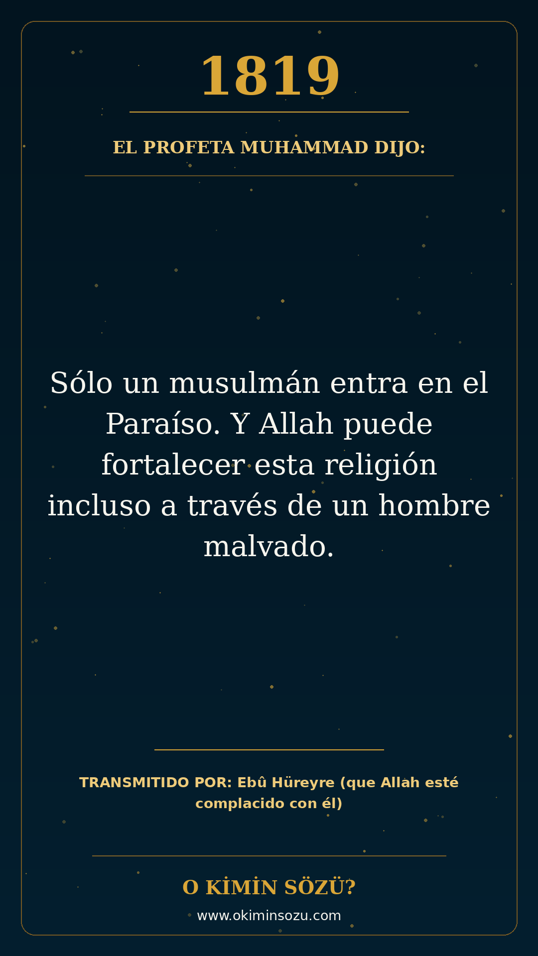 hadis 1819 es