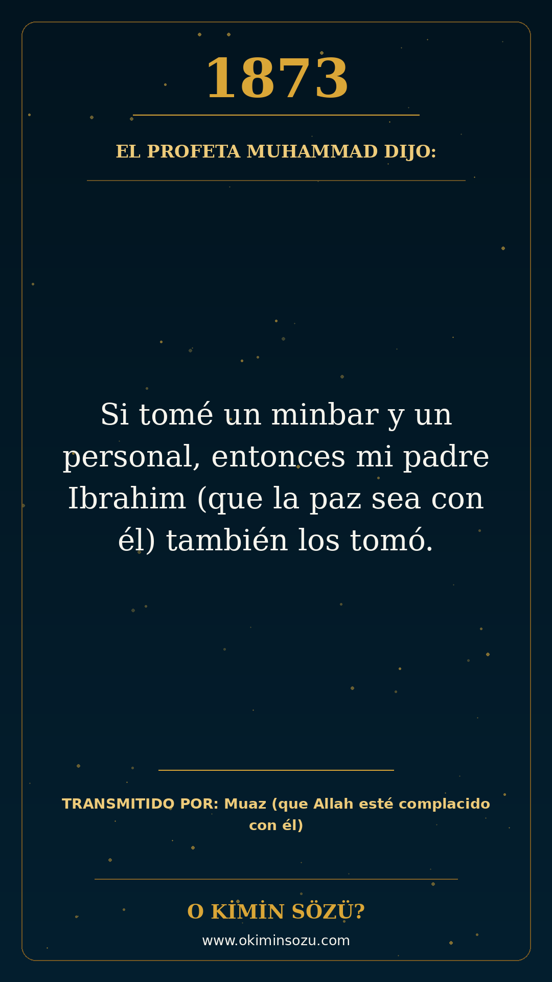 hadis 1873 es