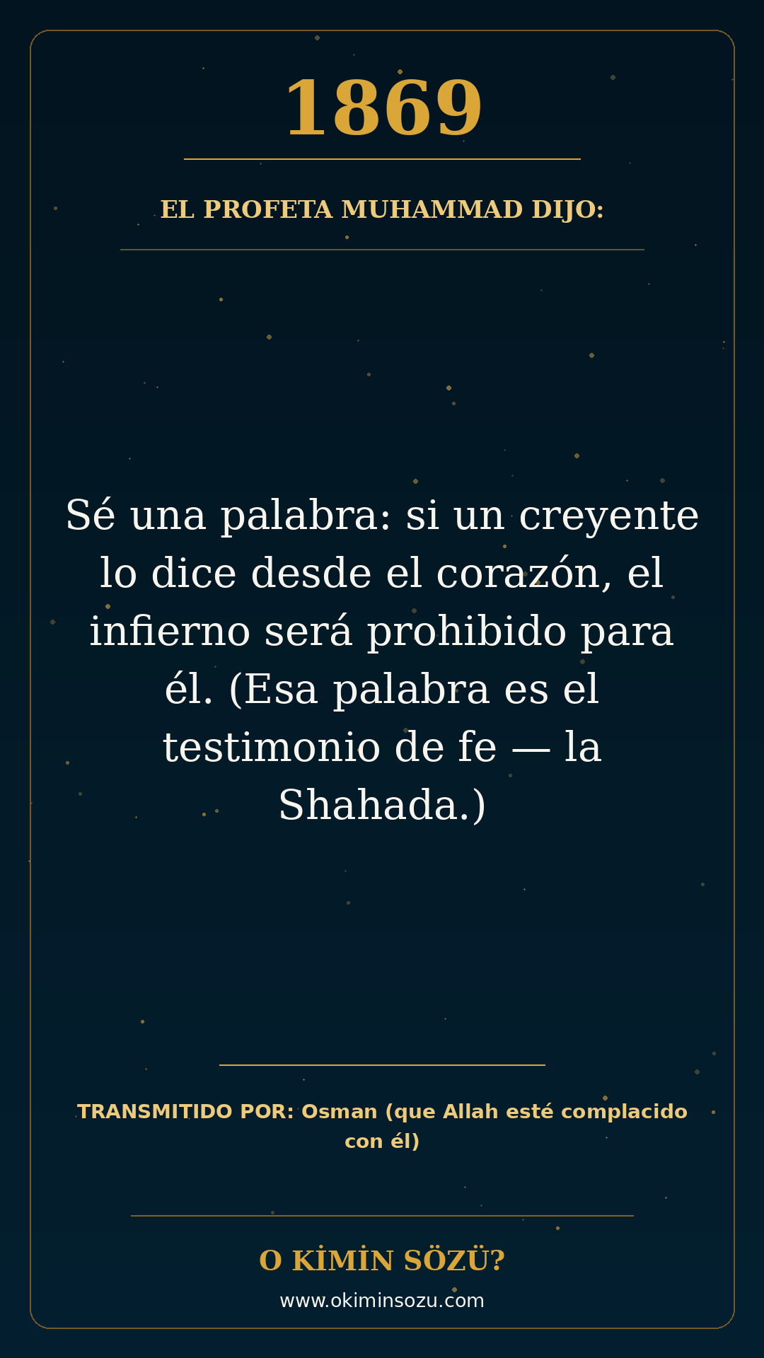 hadis 1869 es