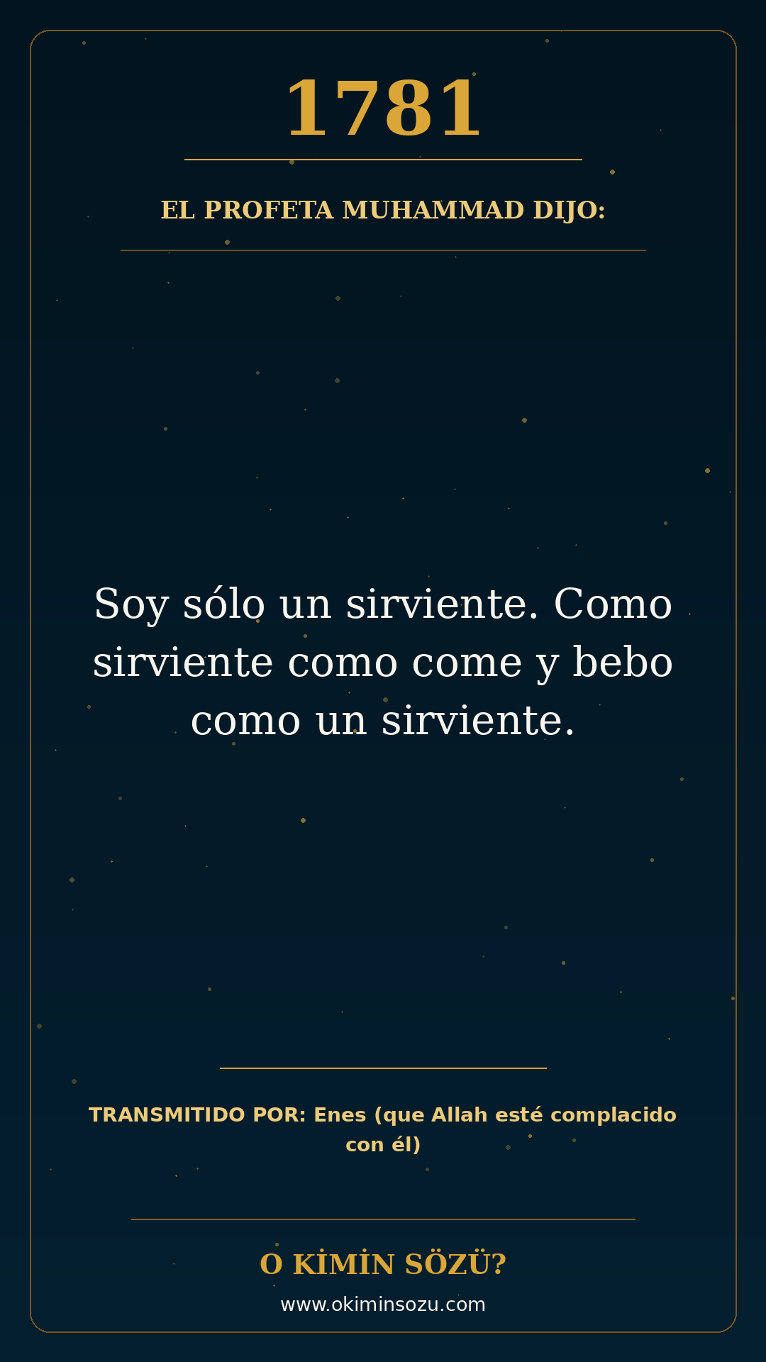 hadis 1781 es