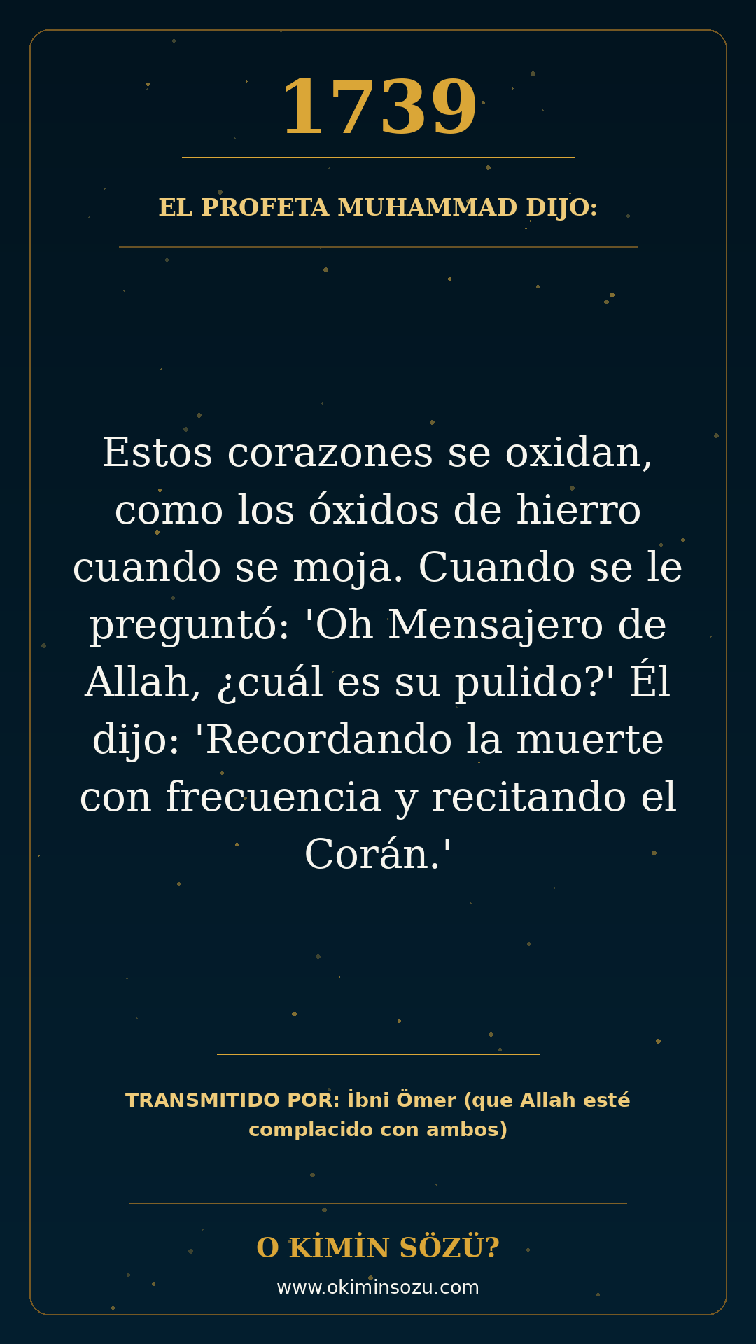 hadis 1739 es