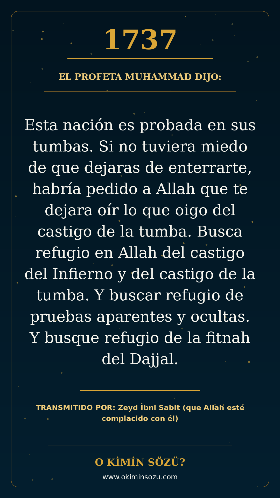 hadis 1737 es