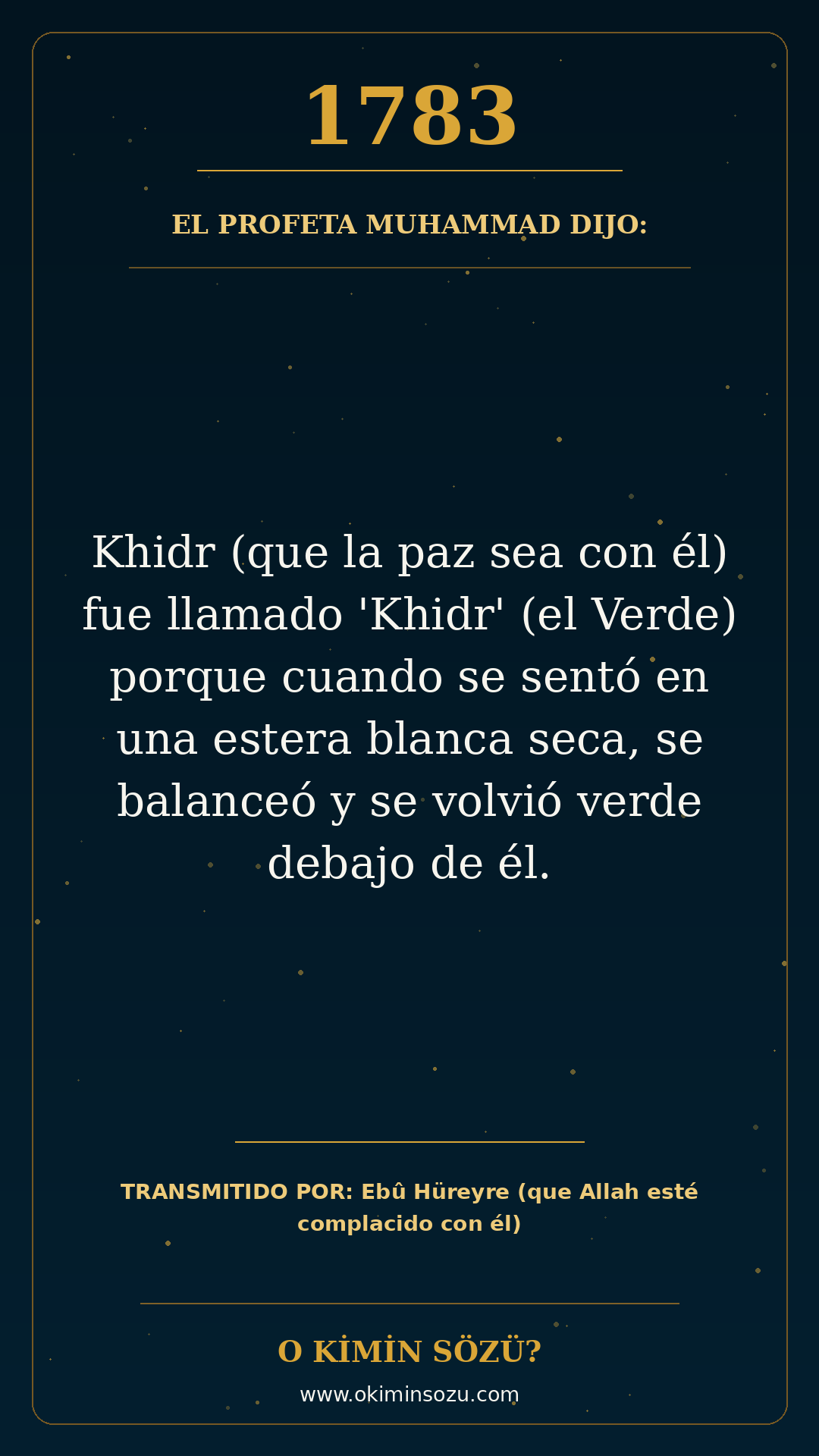 hadis 1783 es