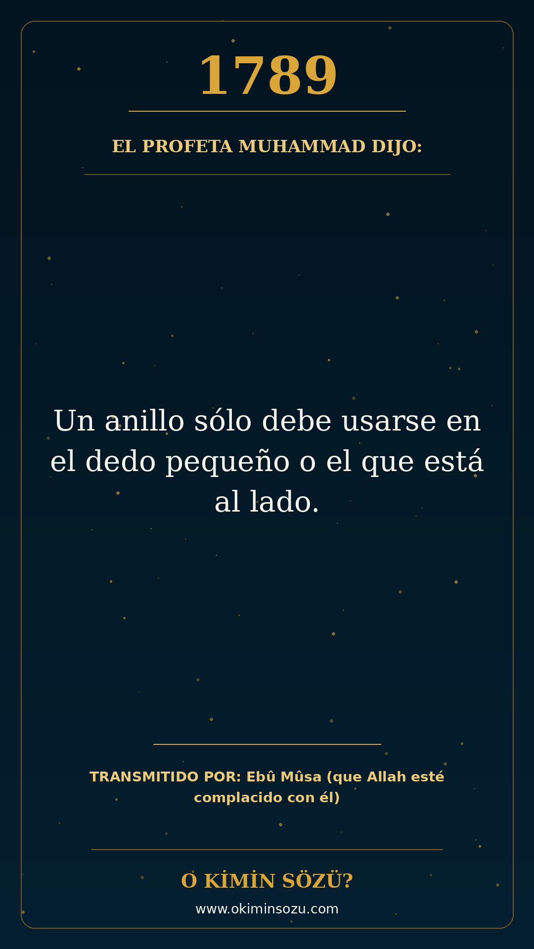 hadis 1789 es