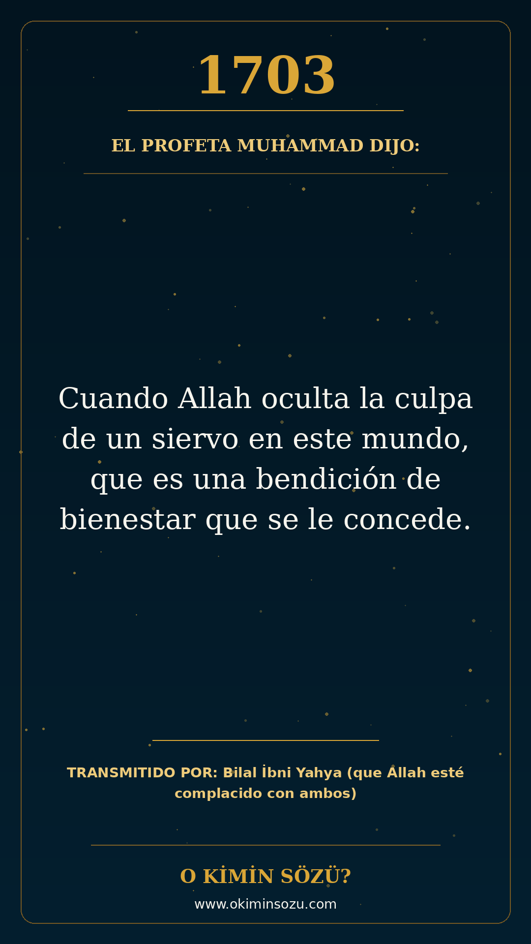 hadis 1703 es