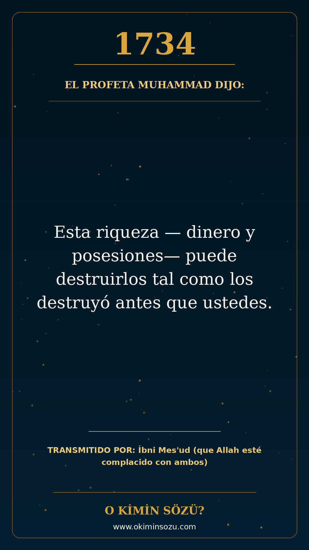 hadis 1734 es