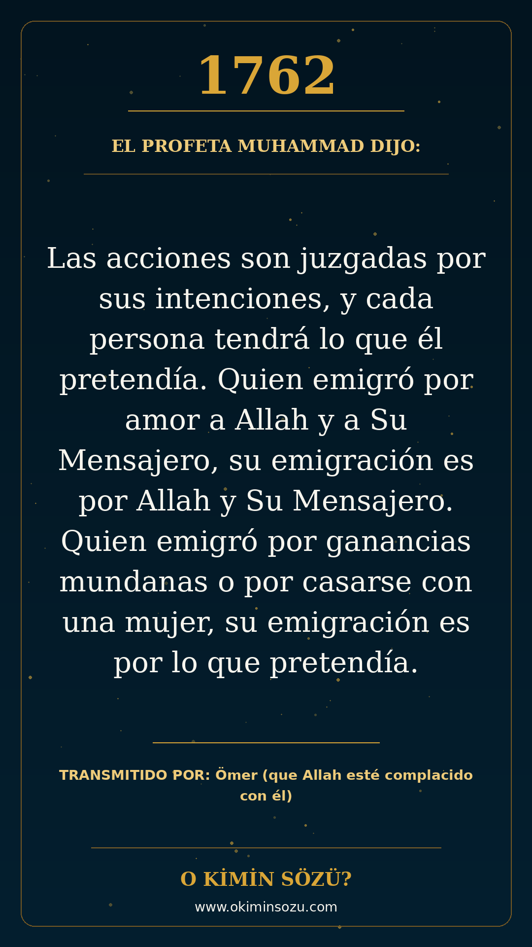 hadis 1762 es