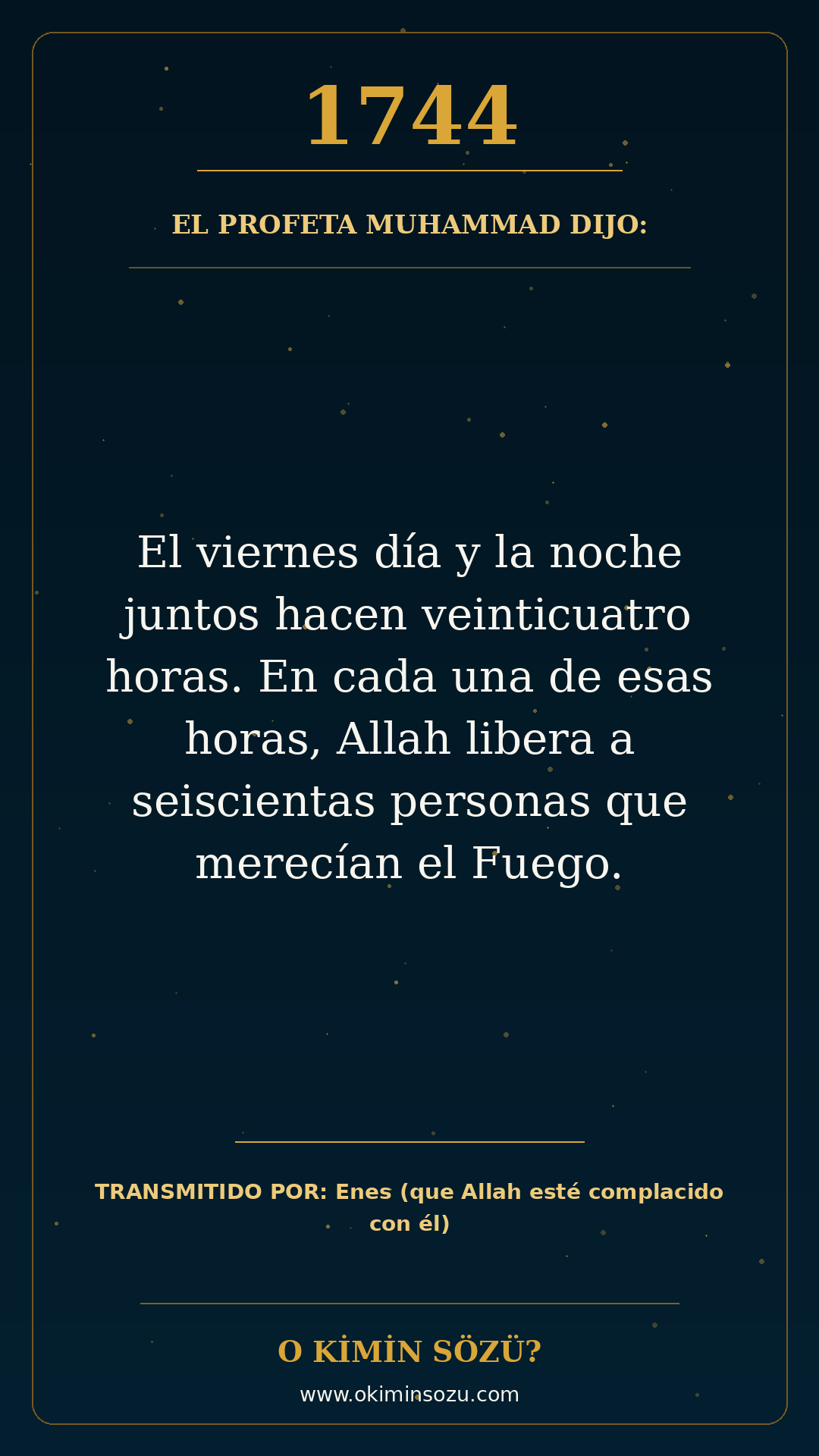 hadis 1744 es
