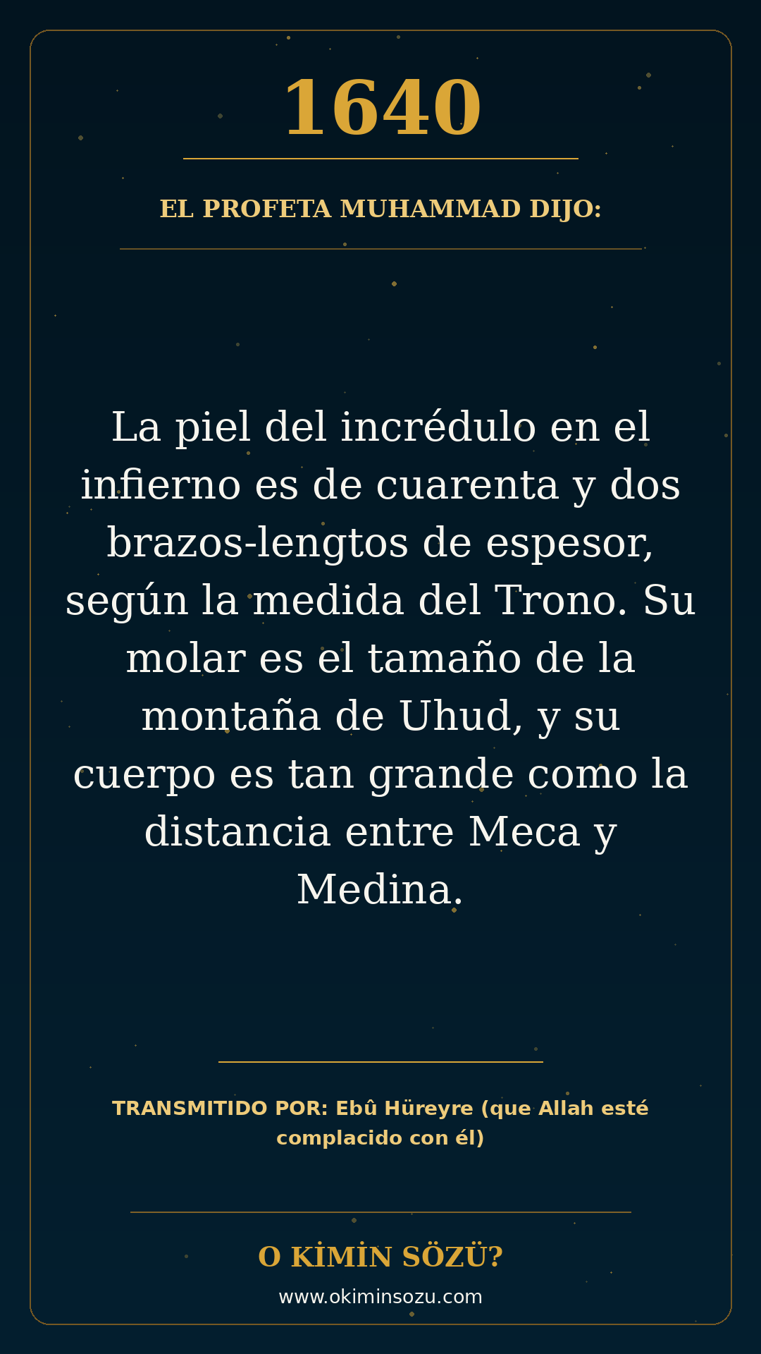 hadis 1640 es