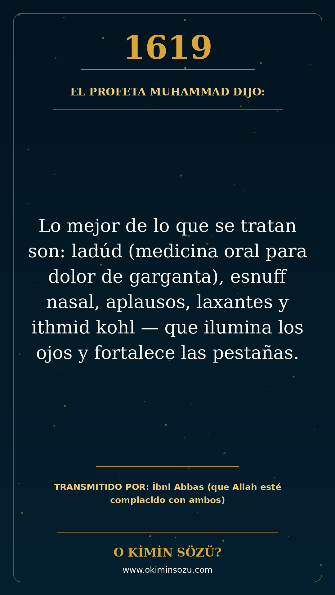 hadis 1619 es