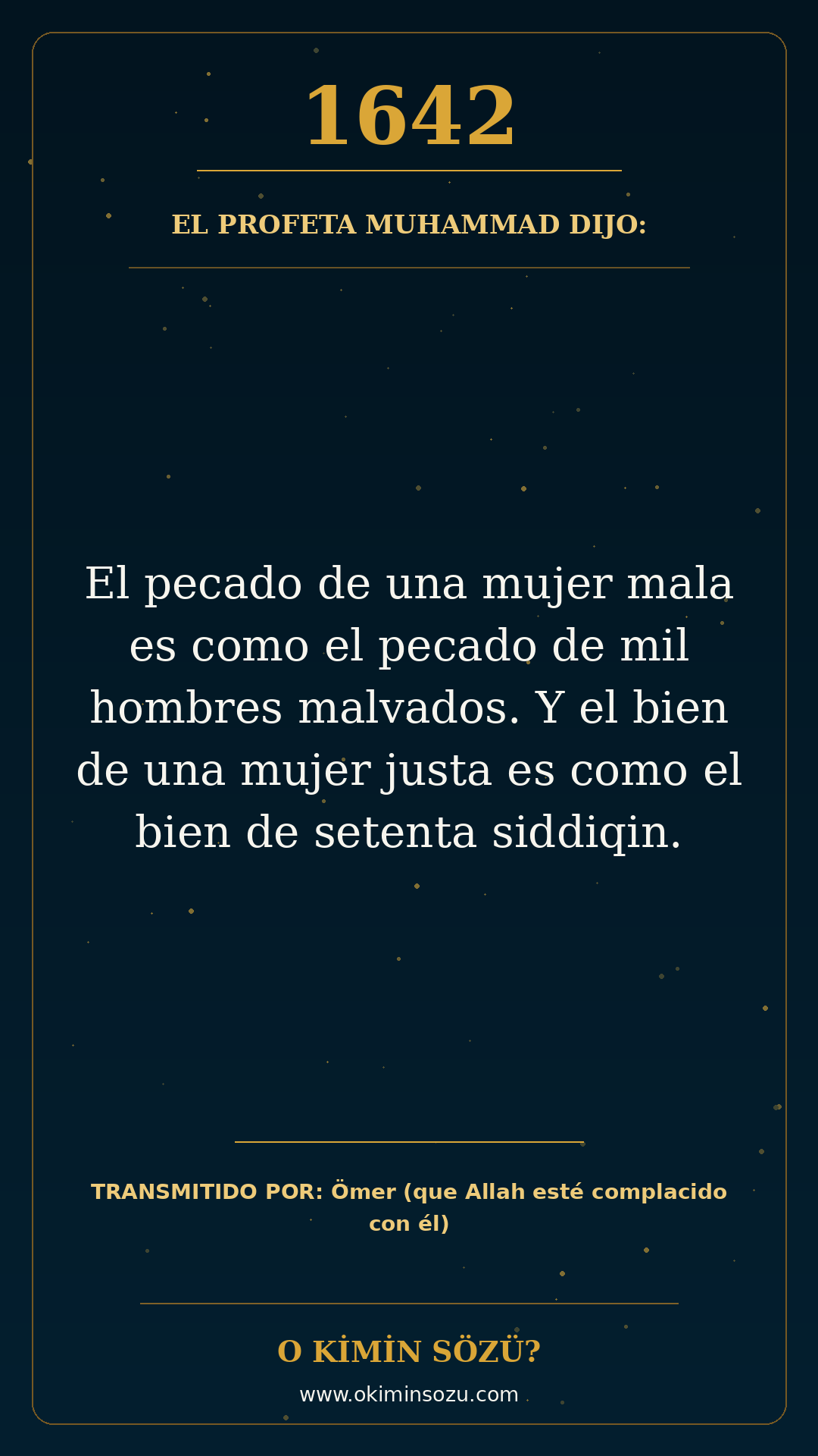 hadis 1642 es
