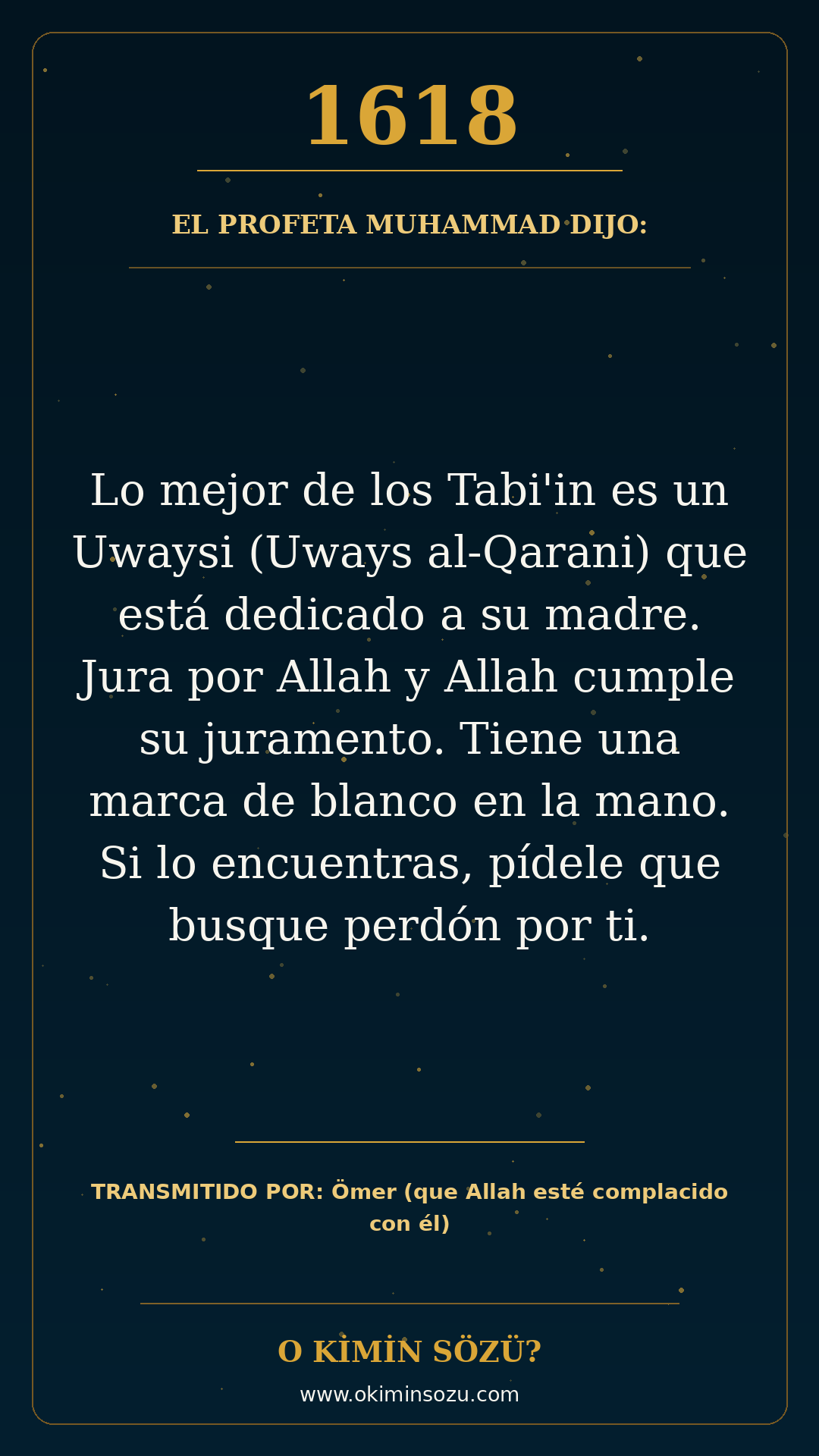 hadis 1618 es