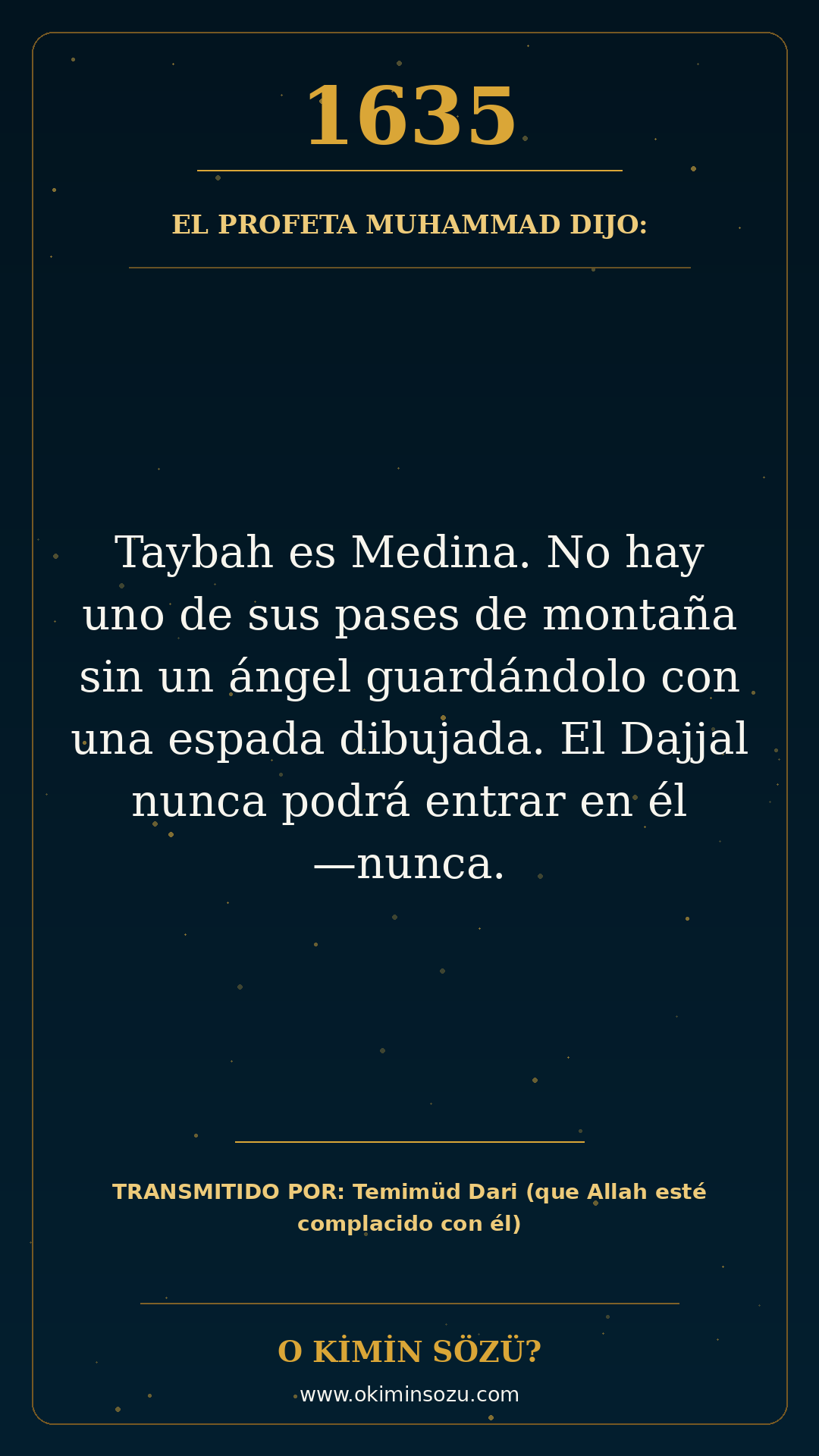 hadis 1635 es