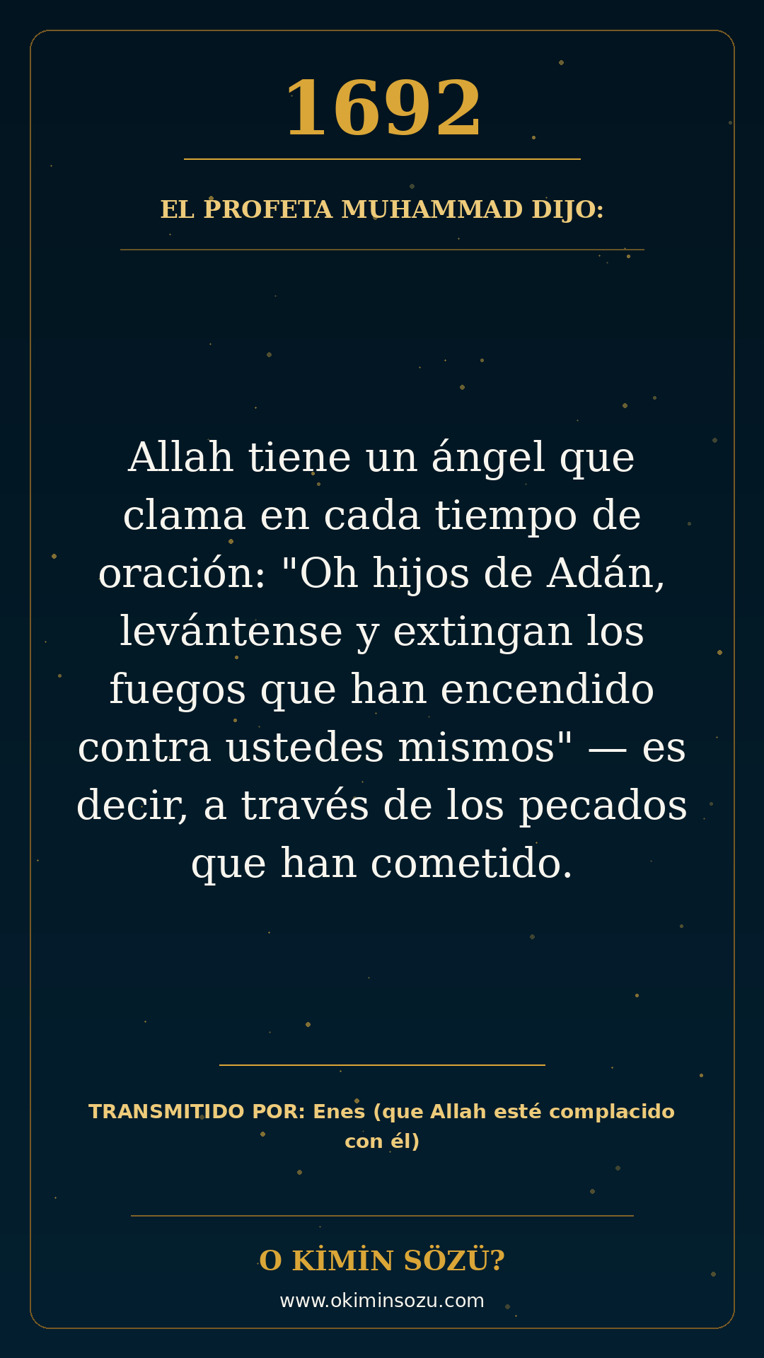 hadis 1692 es