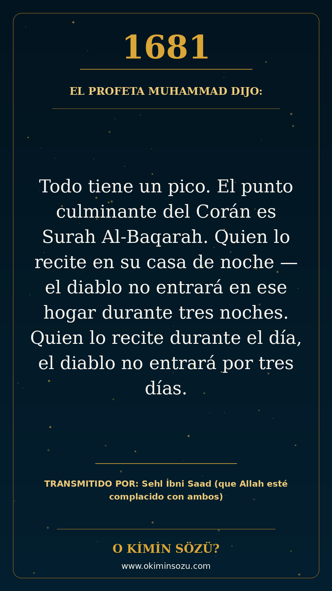 hadis 1681 es