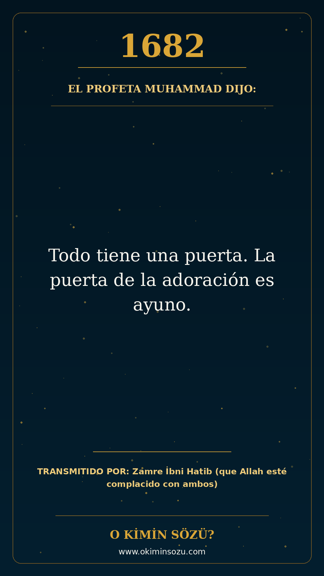hadis 1682 es