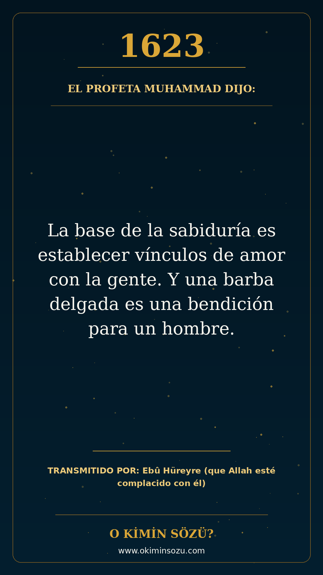 hadis 1623 es