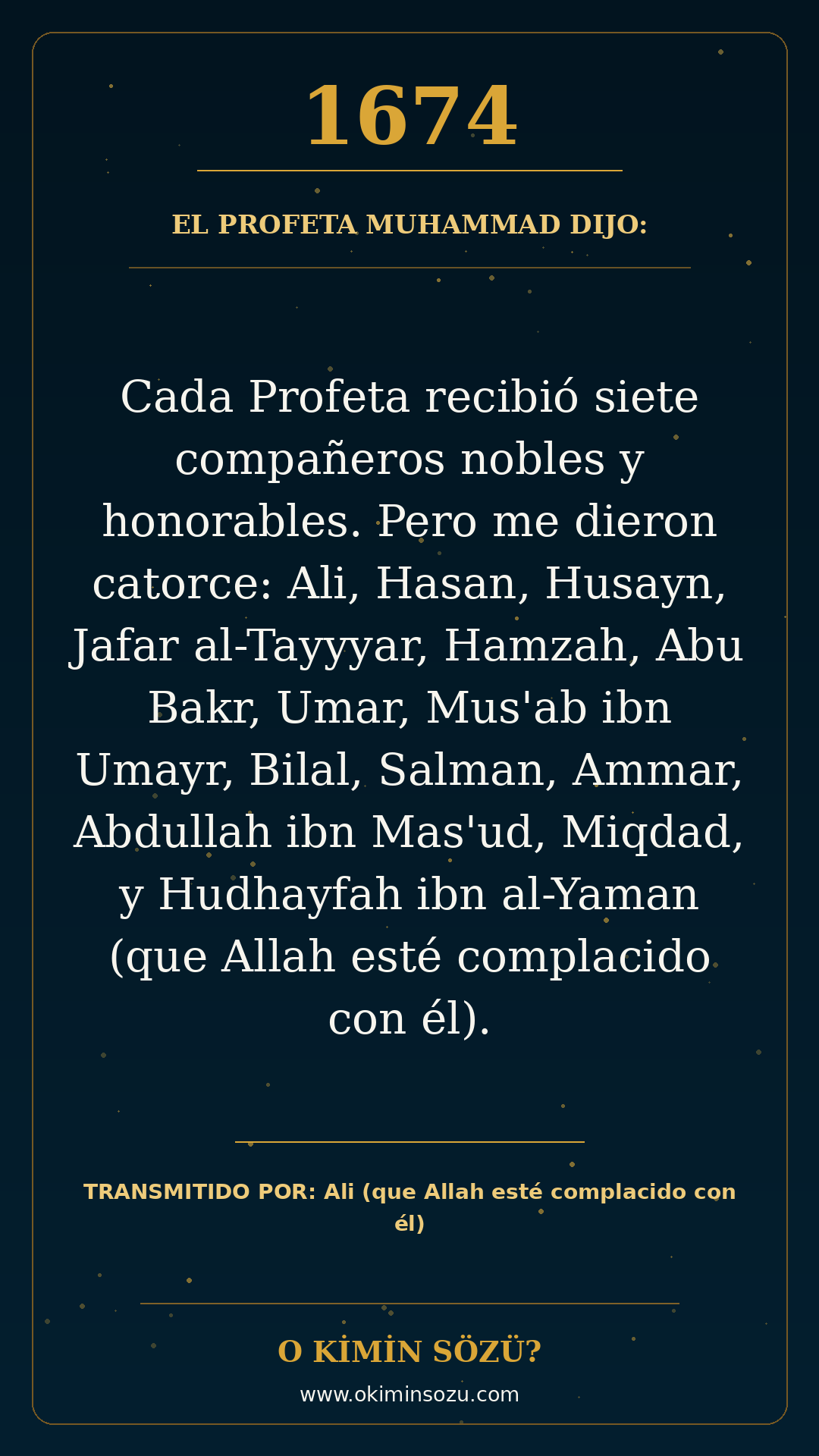 hadis 1674 es