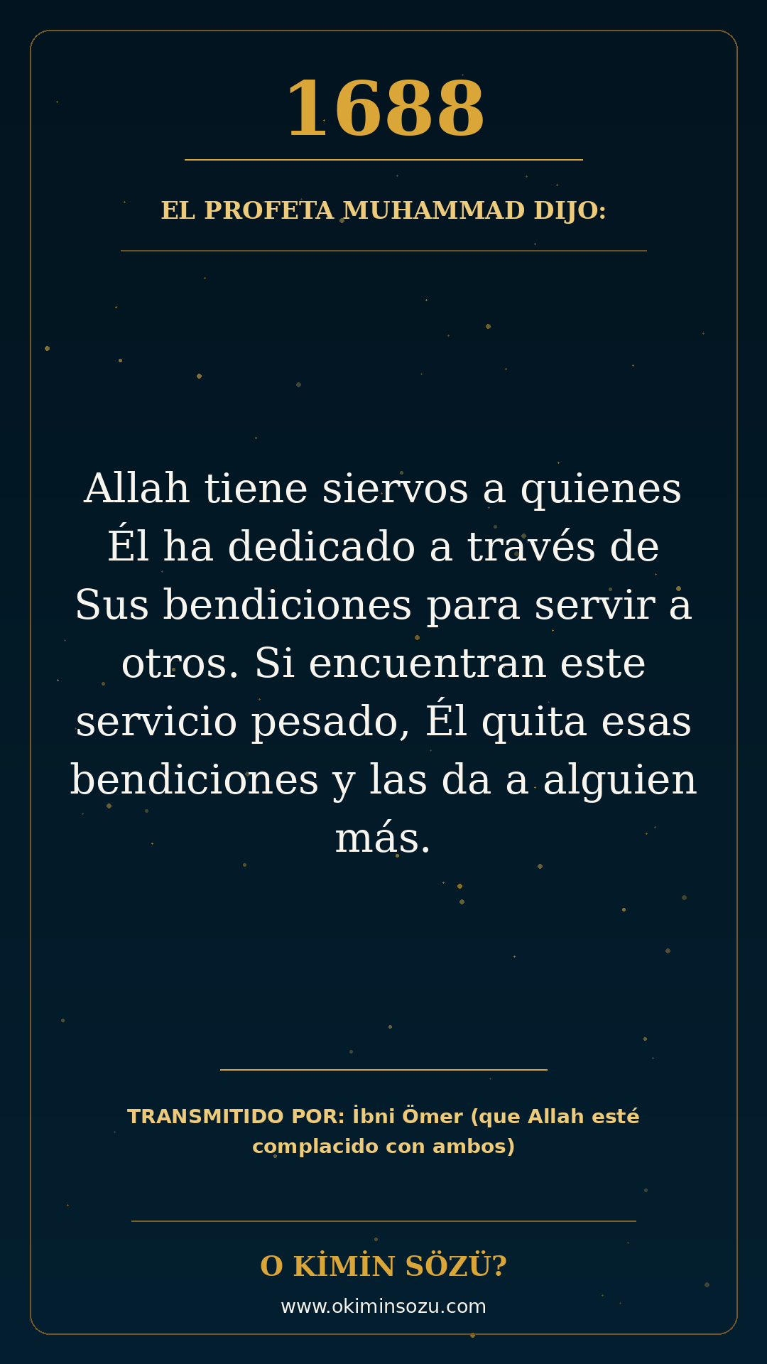 hadis 1688 es