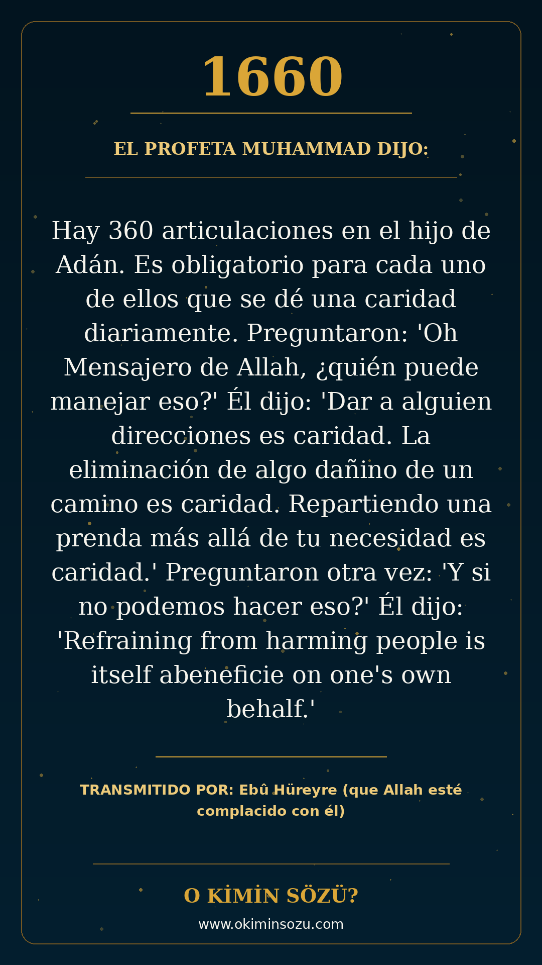 hadis 1660 es