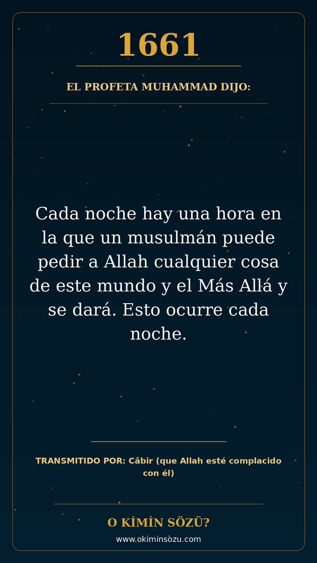 hadis 1661 es