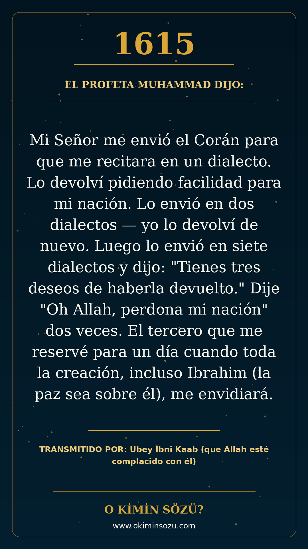 hadis 1615 es