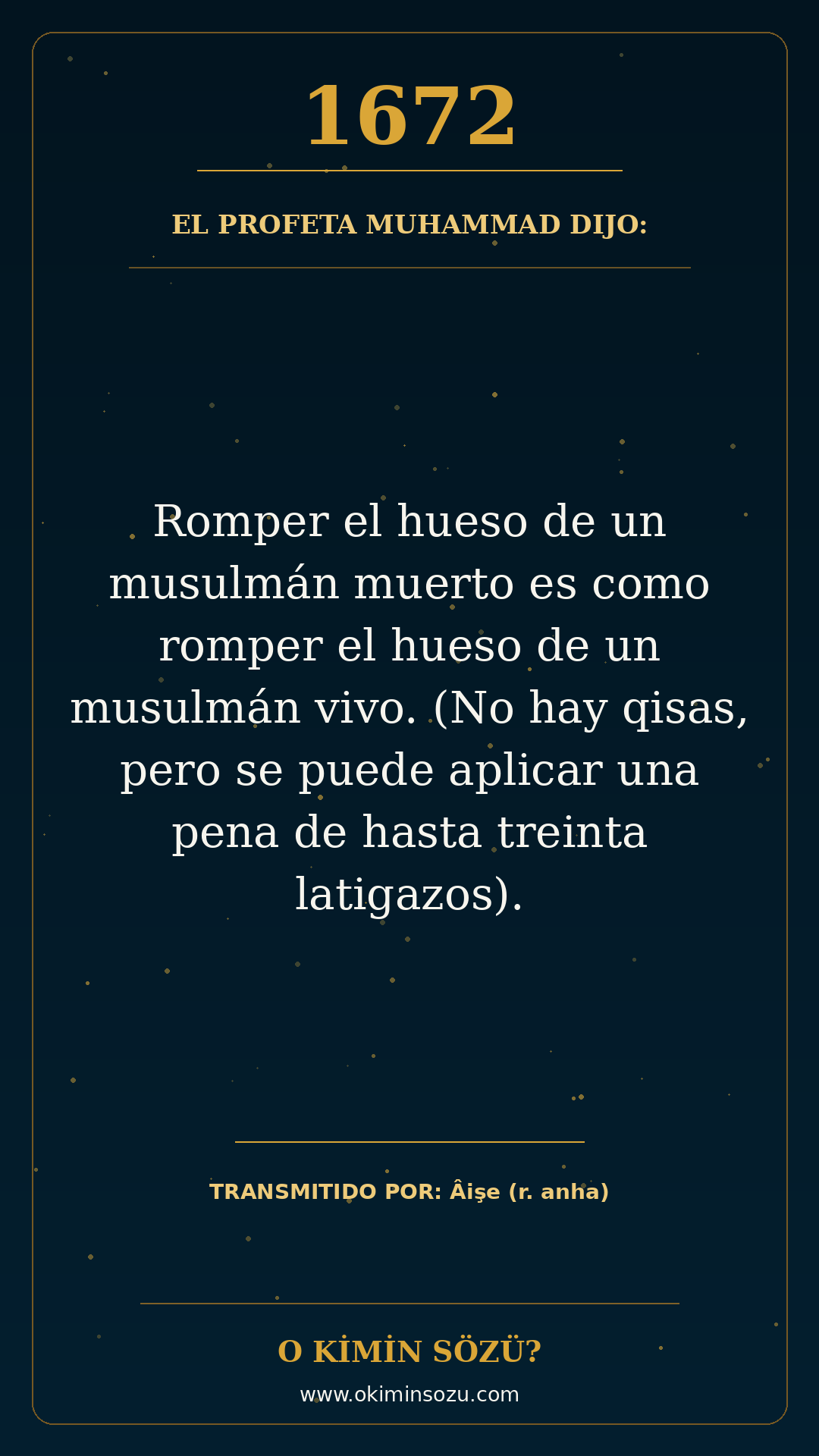 hadis 1672 es