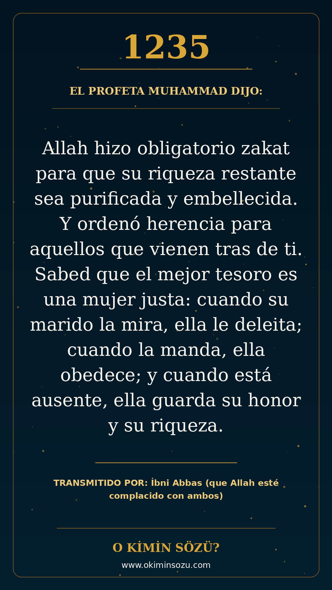 hadis 1235 es