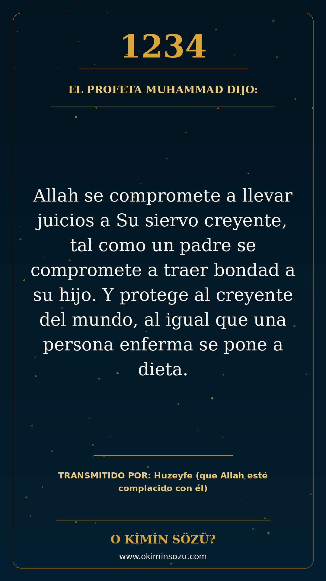 hadis 1234 es