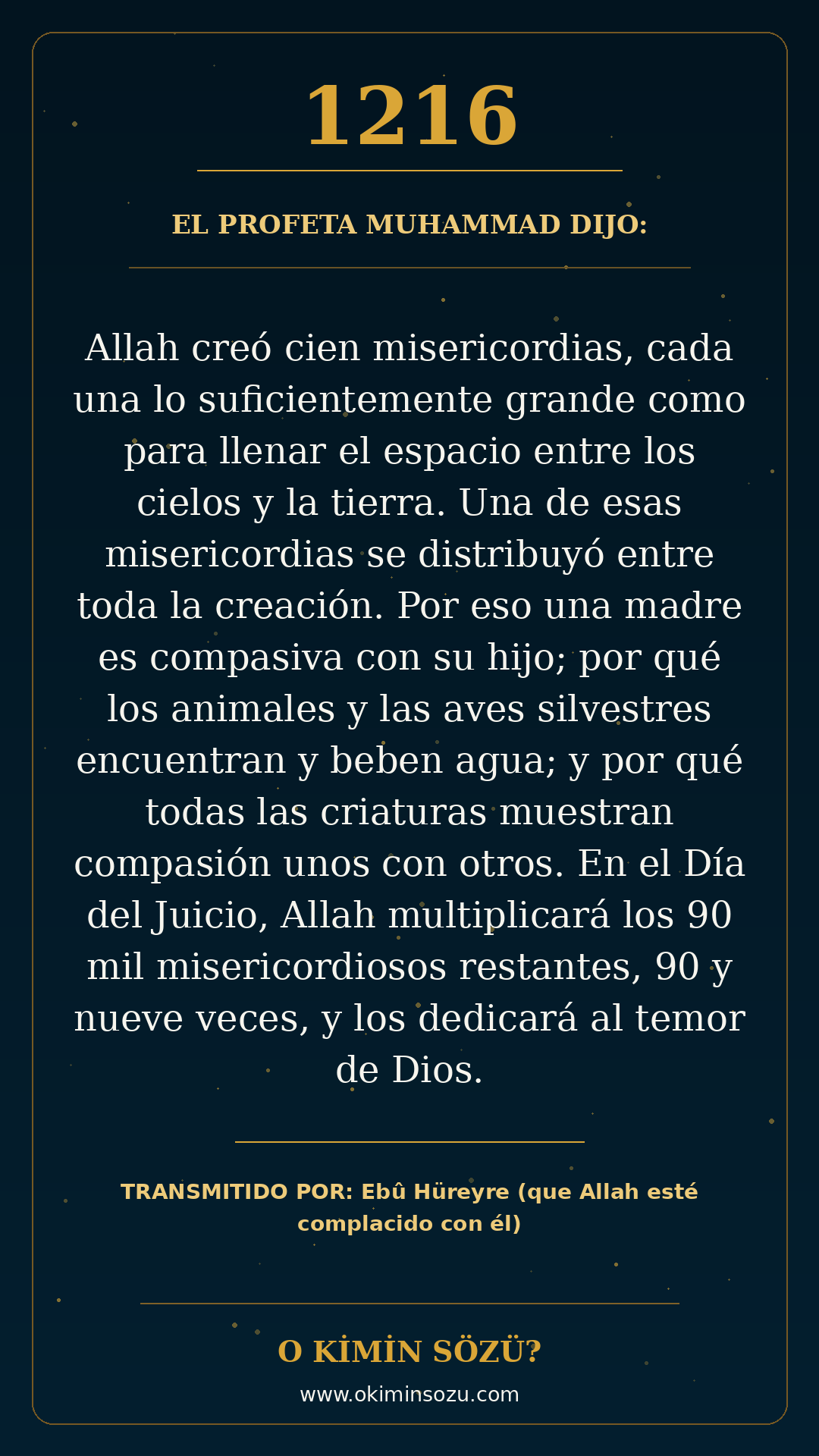 hadis 1216 es