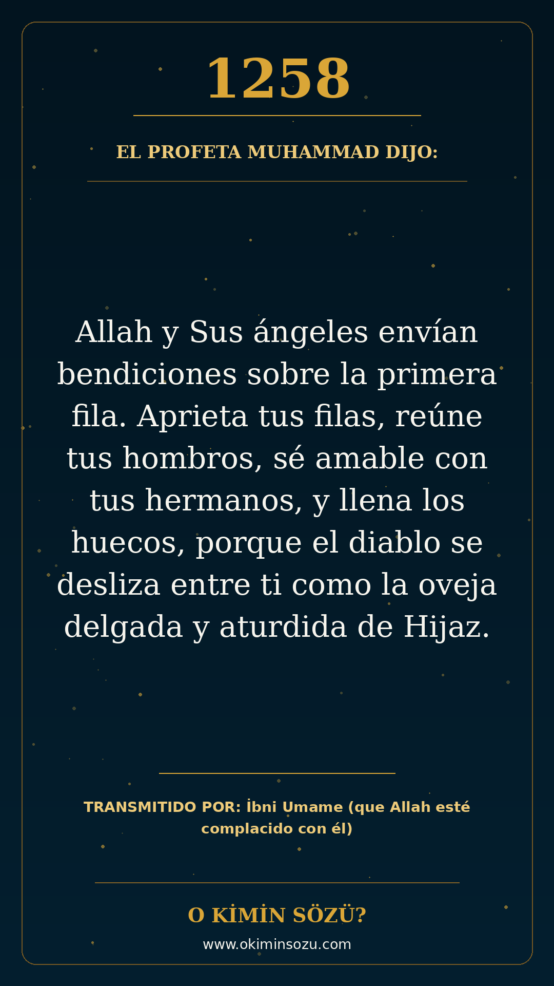 hadis 1258 es