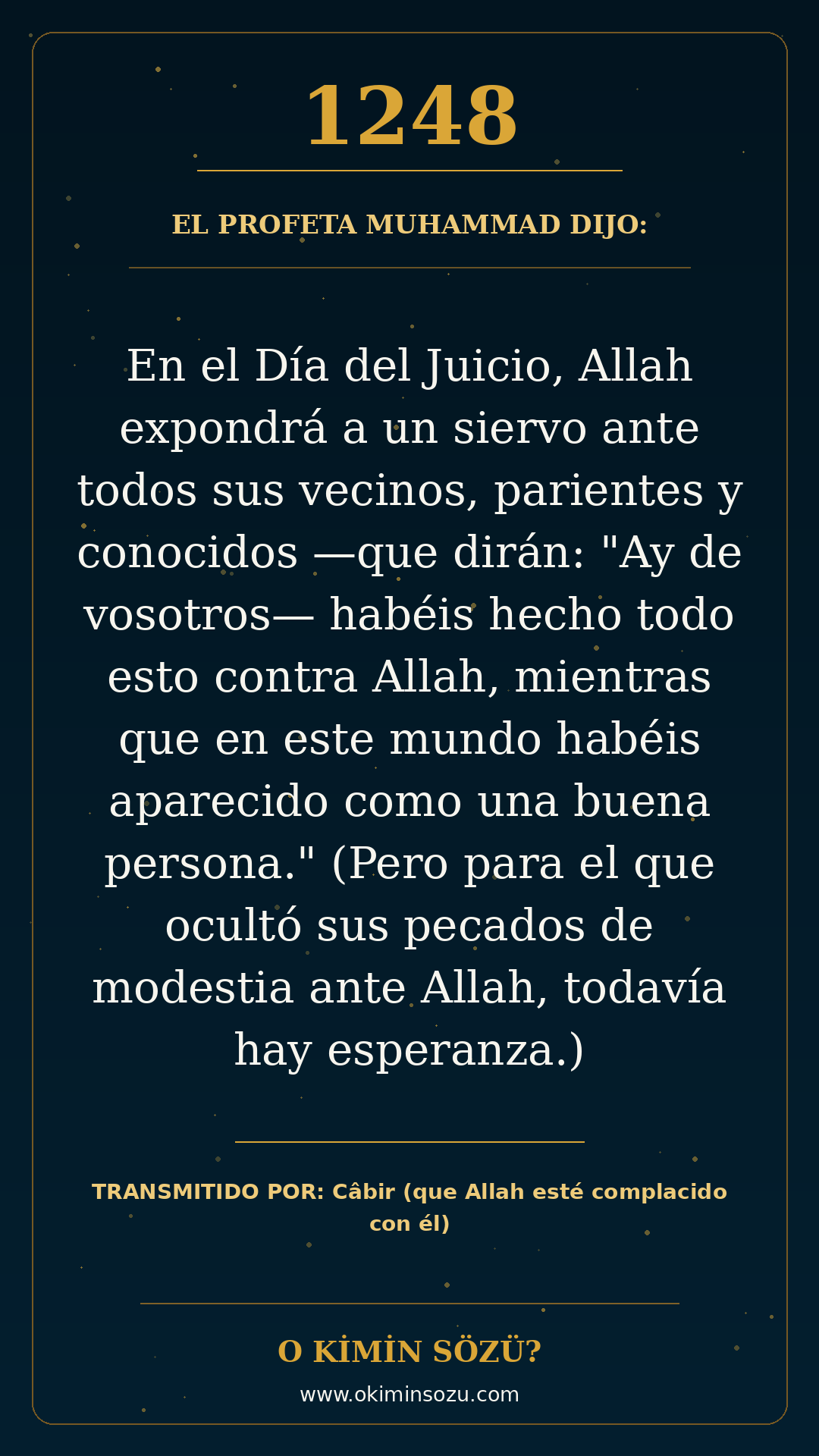 hadis 1248 es