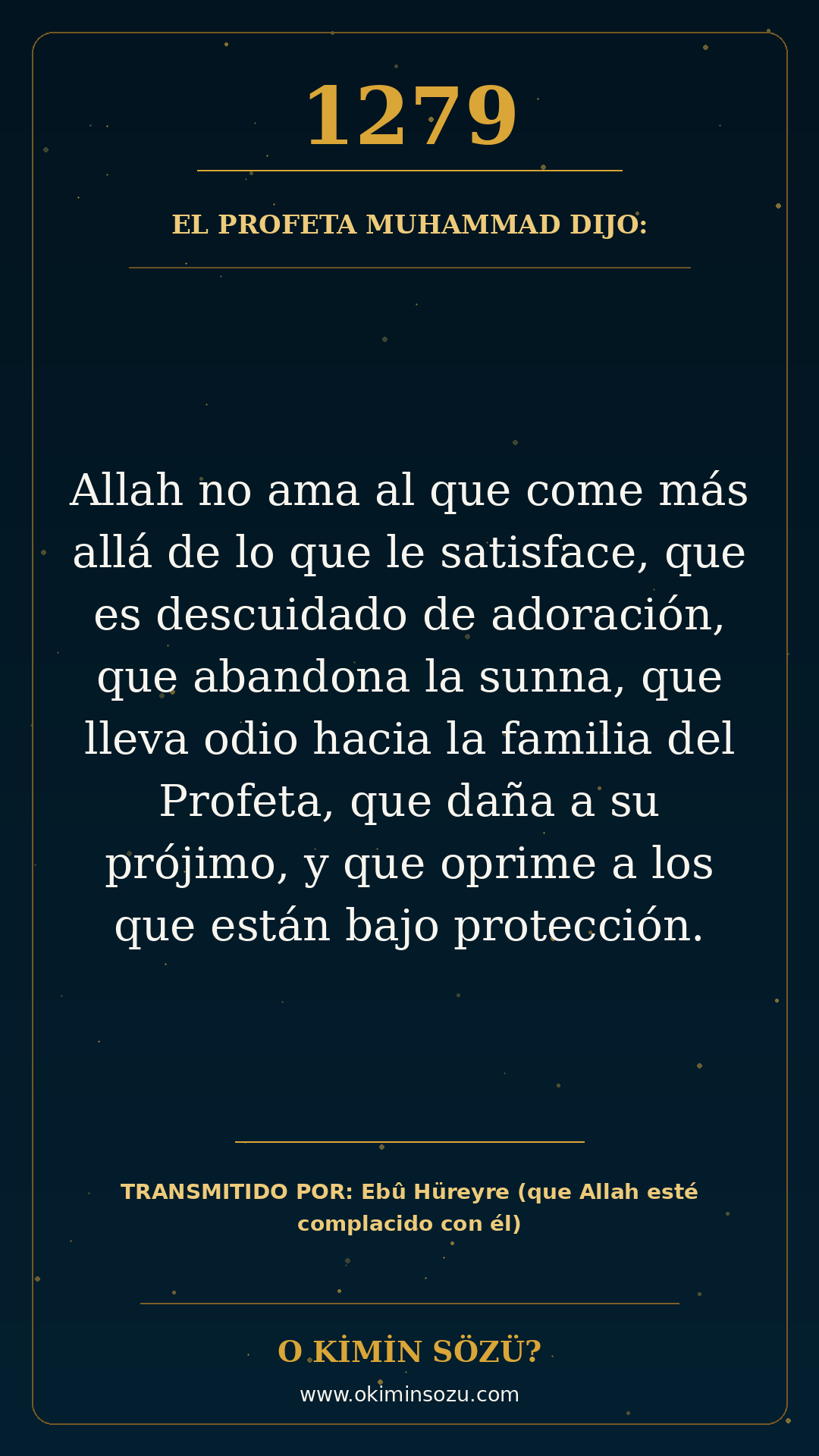 hadis 1279 es